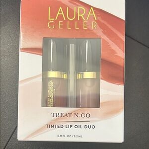 Laura Geller Treat-N-Go Tinted Lip Oil Duo - High Stakes & A-Game